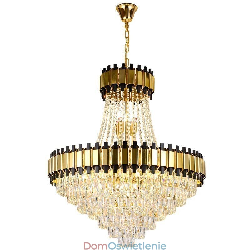 Nowoczesna kryształowa lampa wisząca sufitowa