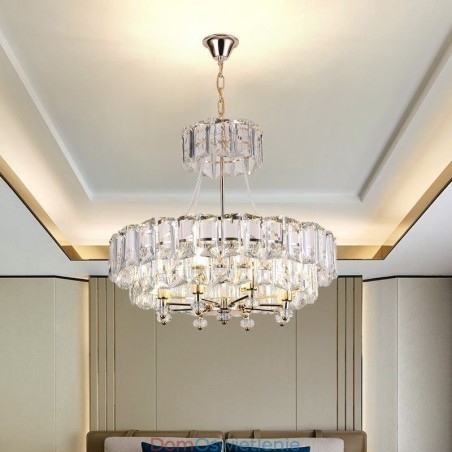 Biała kryształowa lampa wisząca nowoczesne lampy sufitowe lampy wiszące Biała kryształowa lampa wisząca nowoczesne lampy sufitowe lampy wiszące