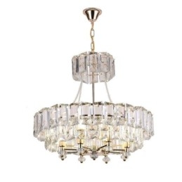 Biała kryształowa lampa wisząca nowoczesne lampy sufitowe lampy wiszące