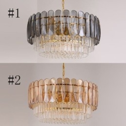 Nowoczesna lampa wisząca kryształowa K9, lampa sufitowa