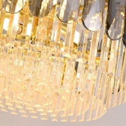 Nowoczesna lampa wisząca kryształowa K9, lampa sufitowa