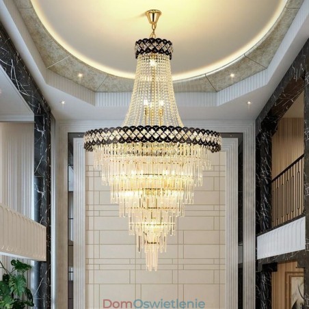 Luksusowa lampa wisząca kryształowa lampa sufitowa Luksusowa lampa wisząca kryształowa lampa sufitowa