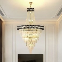 Luksusowa lampa wisząca kryształowa lampa sufitowa