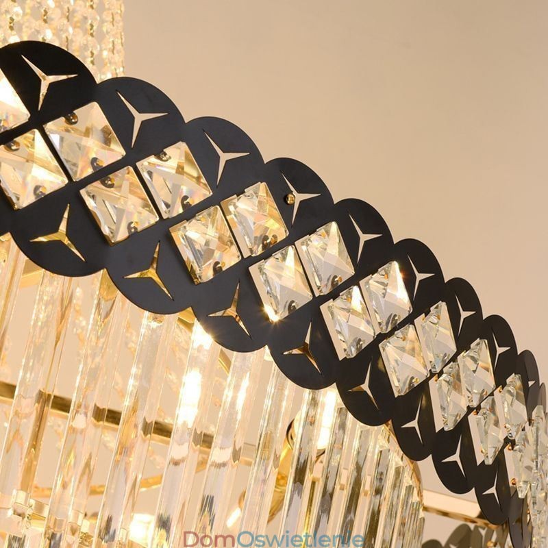 Luksusowa lampa wisząca kryształowa lampa sufitowa