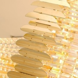 Klasyczna lampa wisząca kryształowa K9, lampa sufitowa