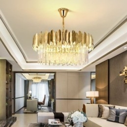 Piękna lampa wisząca K9 Crystal Ceiling Light