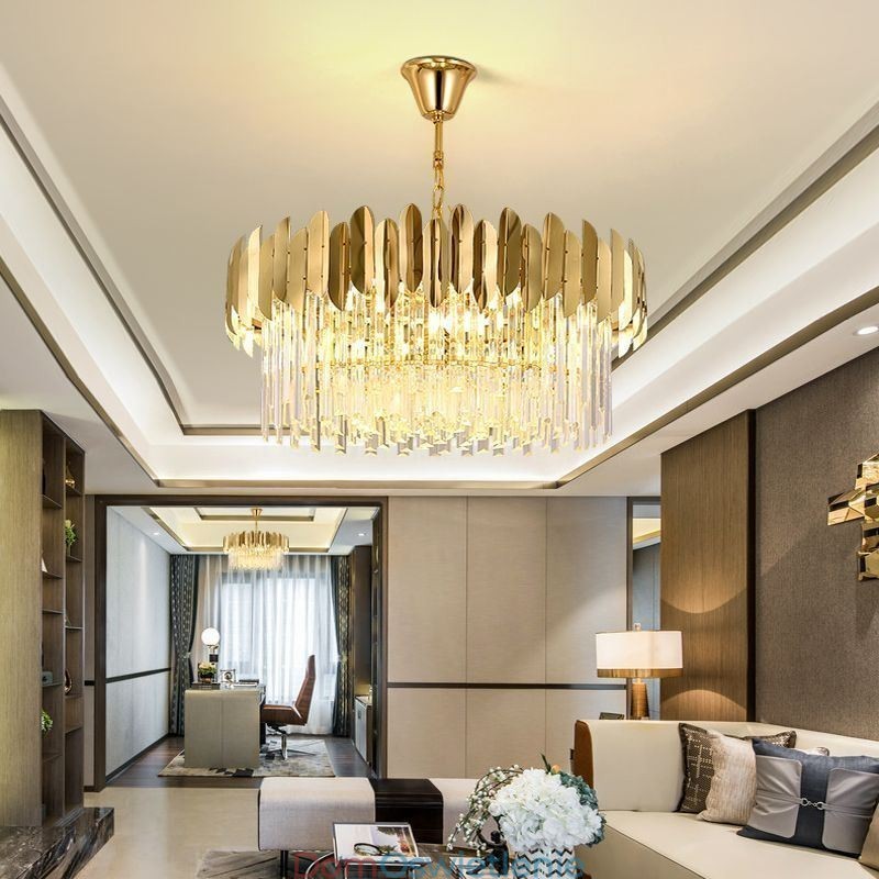 Piękna lampa wisząca K9 Crystal Ceiling Light