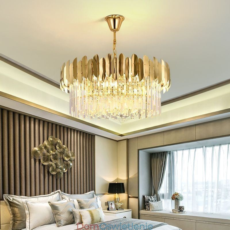 Piękna lampa wisząca K9 Crystal Ceiling Light