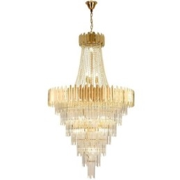 Przepiękna lampa wisząca kryształowa lampa sufitowa