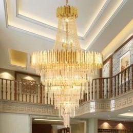 Przepiękna lampa wisząca kryształowa lampa sufitowa