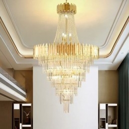 Przepiękna lampa wisząca kryształowa lampa sufitowa