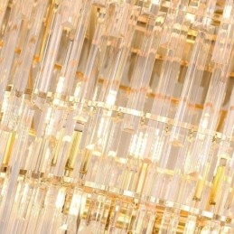 Przepiękna lampa wisząca kryształowa lampa sufitowa