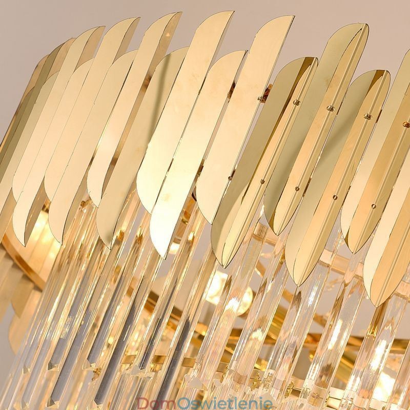 Przepiękna lampa wisząca kryształowa lampa sufitowa