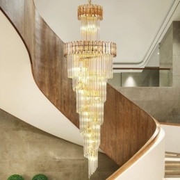 Nowoczesna kryształowa luksusowa lampa wisząca lampa wisząca