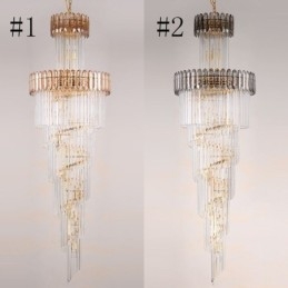 Nowoczesna kryształowa luksusowa lampa wisząca lampa wisząca