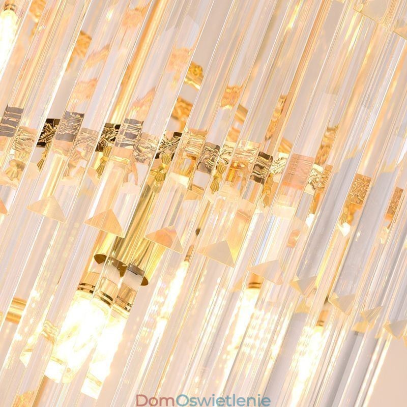 Nowoczesna lampa wisząca kryształowa K9, sufitowa oprawa oświetleniowa