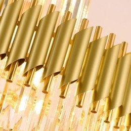 Nowoczesna lampa wisząca kryształowa K9, sufitowa oprawa oświetleniowa