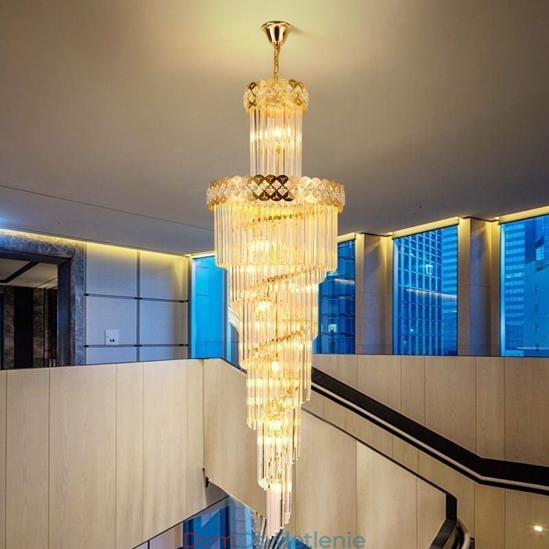 Luksusowa lampa wisząca Duża lampa wisząca 12 16 18 świateł