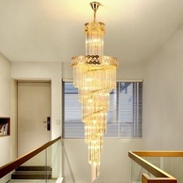 Luksusowa lampa wisząca Duża lampa wisząca 12 16 18 świateł