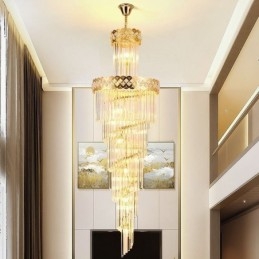 Luksusowa lampa wisząca Duża lampa wisząca 12 16 18 świateł