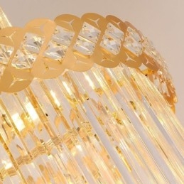 Luksusowa lampa wisząca Duża lampa wisząca 12 16 18 świateł
