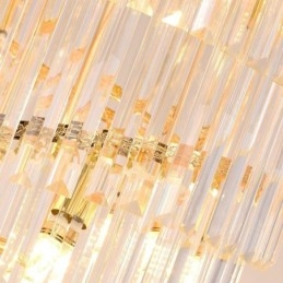 Kryształowa lampa wisząca Nowoczesna spektakularna lampa sufitowa K9