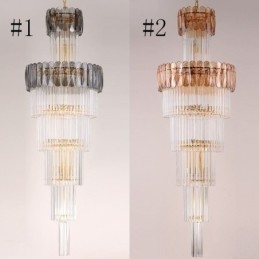 Europejska lampa wisząca Nowoczesna spektakularna lampa sufitowa K9
