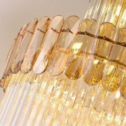 Europejska lampa wisząca Nowoczesna spektakularna lampa sufitowa K9