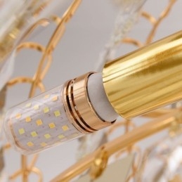 Europejska lampa wisząca Nowoczesna spektakularna lampa sufitowa K9