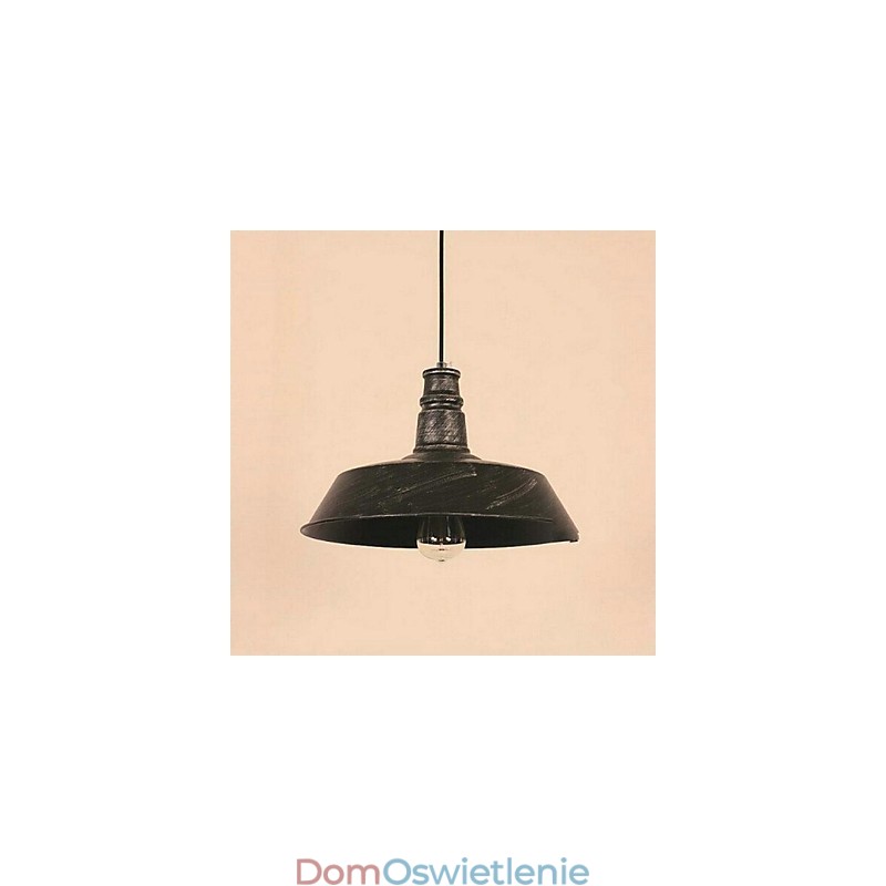Nowoczesna lampa wisząca w okrągłym kloszu