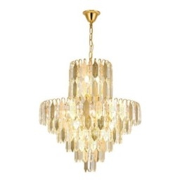 Nowoczesna kryształowa lampa wisząca, współczesna lampa sufitowa