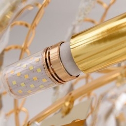 Europejska lampa wisząca kryształowa lampa wisząca schody przedpokój
