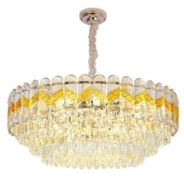 Luksusowa lampa wisząca kryształowa lampa sufitowa 9 12 16 świateł
