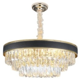 Nowoczesna lampa wisząca kryształowa lampa sufitowa 9 12 16 świateł