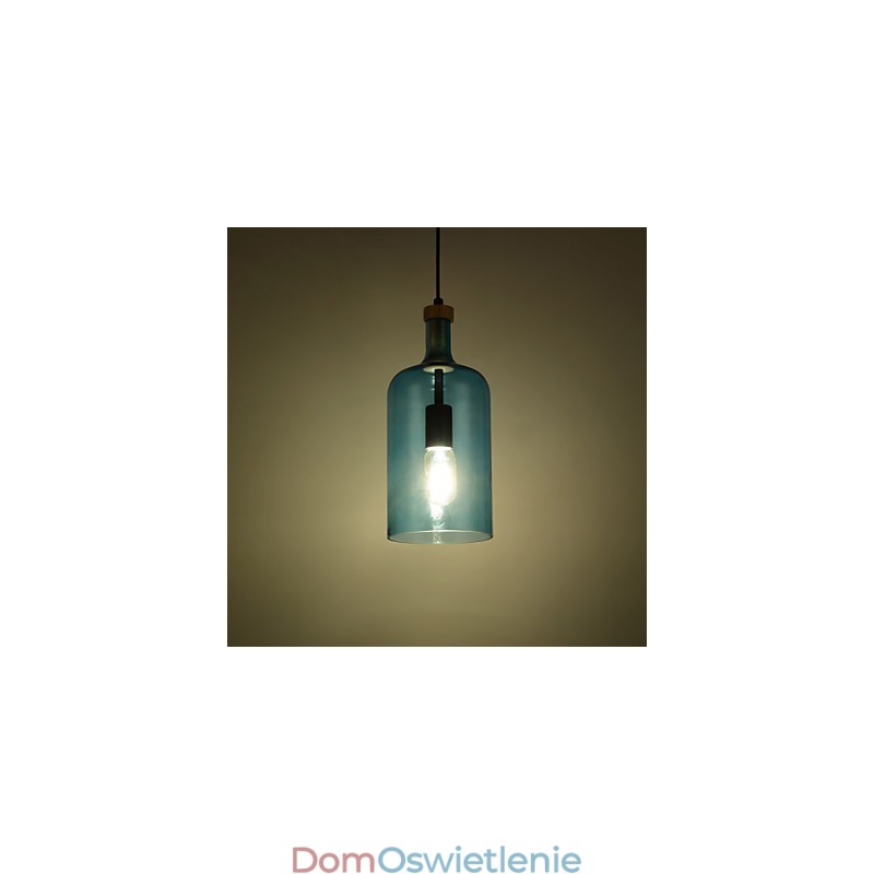 Żyrandol Nowoczesna lampa wisząca z kloszem szklanym