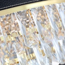 Nowoczesna lampa wisząca kryształowa lampa sufitowa 9 12 16 świateł