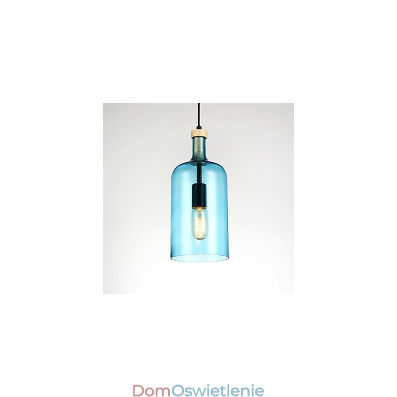Żyrandol Nowoczesna lampa wisząca z kloszem szklanym