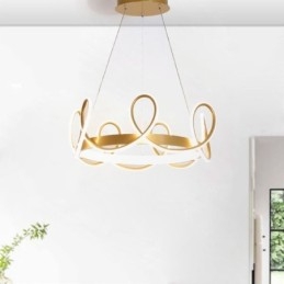 Nowoczesna lampa wisząca Crown Pendant Light Aluminium 1 Light