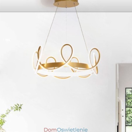 Nowoczesna lampa wisząca Crown Pendant Light Aluminium 1 Light Nowoczesna lampa wisząca Crown Pendant Light Aluminium 1 Light