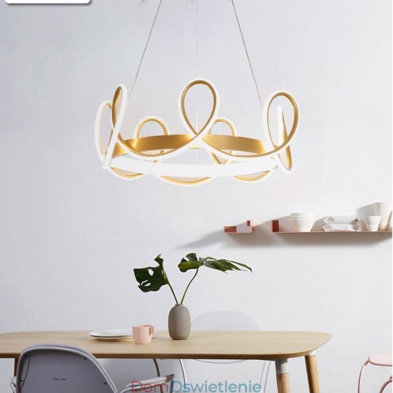 Nowoczesna lampa wisząca Crown Pendant Light Aluminium 1 Light