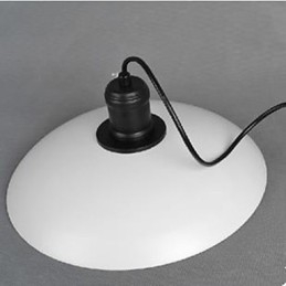 Zakontraktowana biała lampa wisząca Droplight Rustic Lodge Traditional Classic