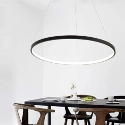 Wisząca lampa akrylowa okrągła lampa wisząca