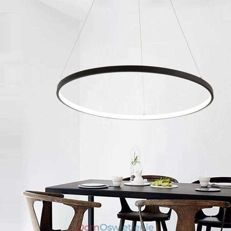 Wisząca lampa akrylowa okrągła lampa wisząca
