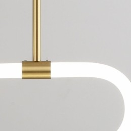 Nowoczesna lampa sufitowa ściemnialna akrylowa lampa sufitowa l