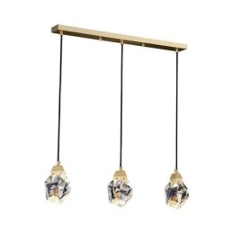Miniaturowa prosta kryształowa kula wisząca lampa sufitowa