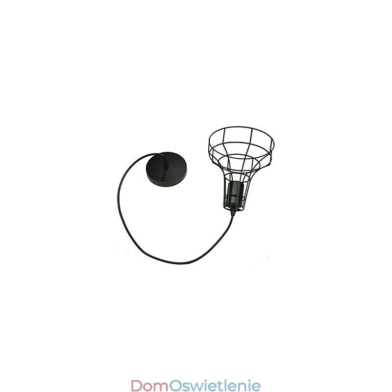 Europejski styl żyrandol vintage do czarnej lampy wiszącej