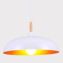 Nowoczesna lampa wisząca Minimalistyczna dekoracyjna lampa czarno-biała