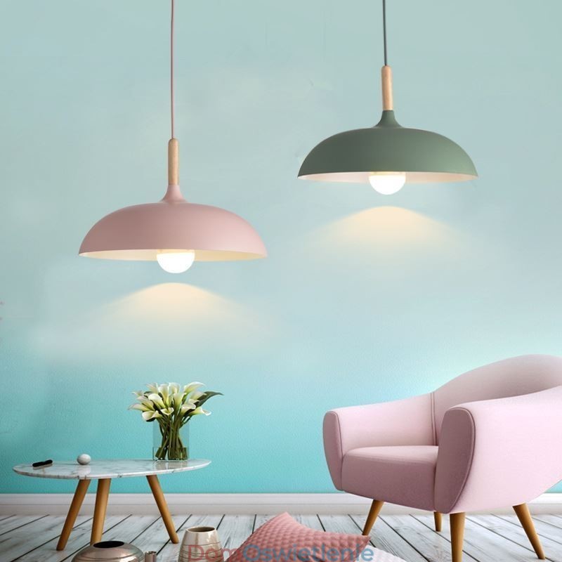 Nowoczesna lampa wisząca Kolorowa lampa wisząca Macaron