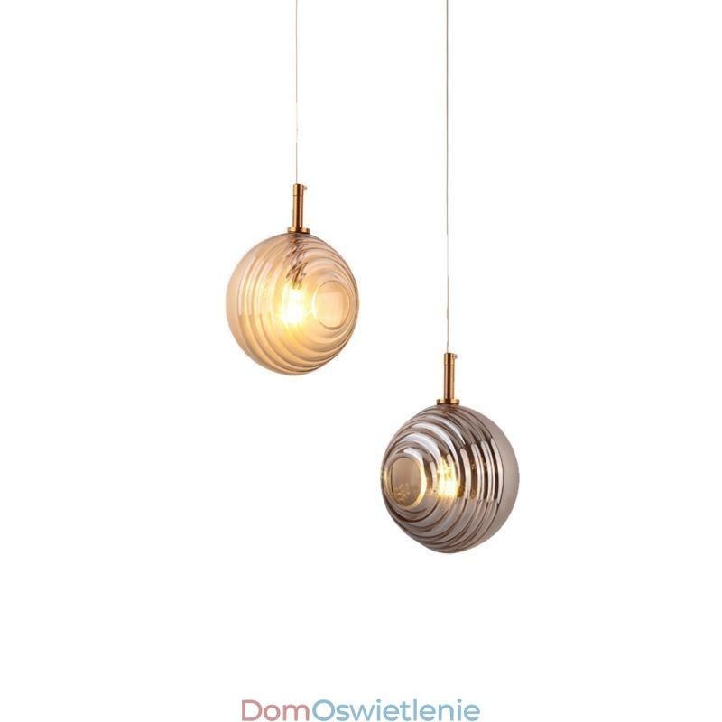 Szklana lampa wisząca Kreatywna dekoracyjna szklana kula Loft