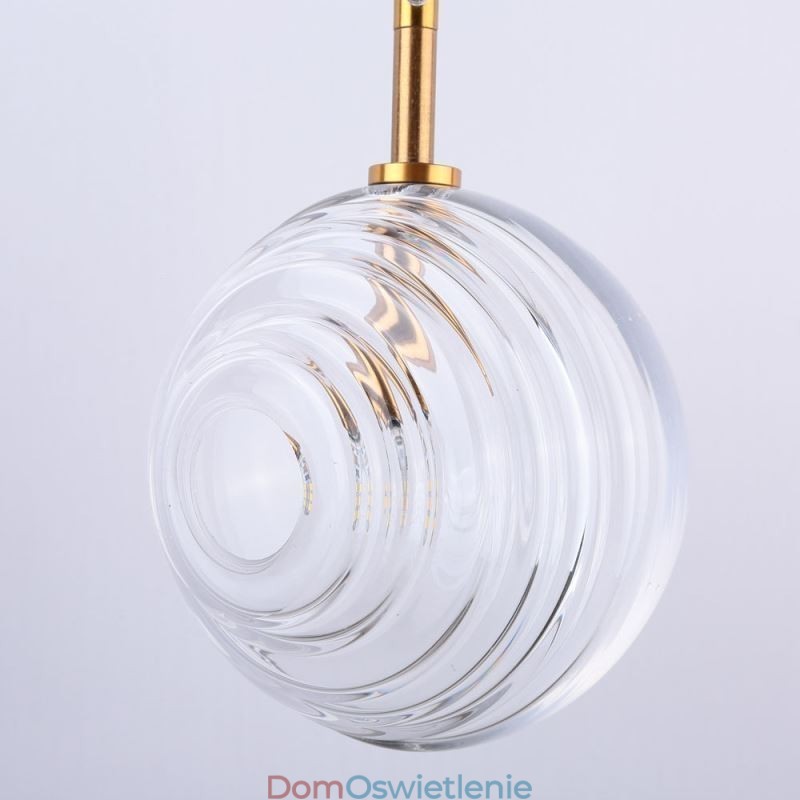 Szklana lampa wisząca Kreatywna dekoracyjna szklana kula Loft